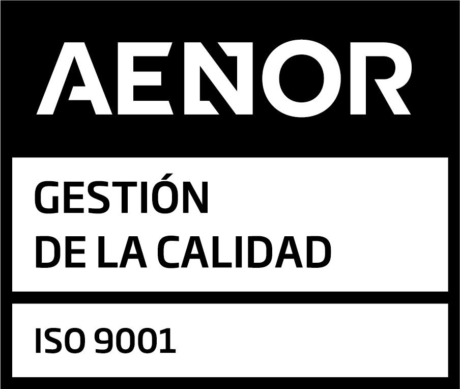 Certificado AENOR ISO 9001